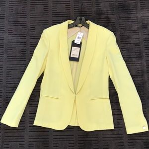Rag & Bone Yellow Sliver Tuxedo Jacket